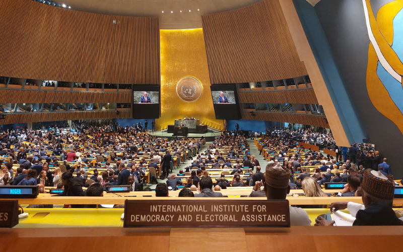 Is democracy a divider or a unifier at the UN General Assembly