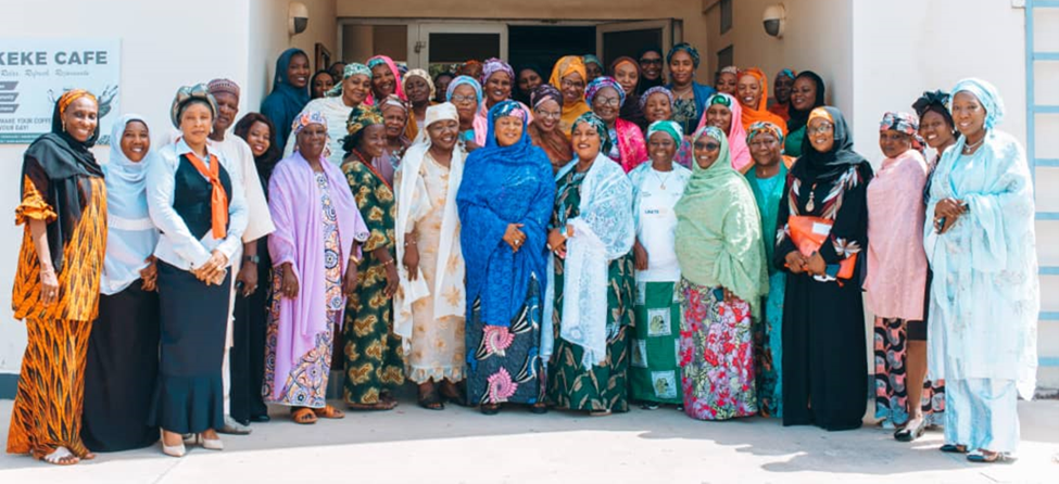 Members of The Royal Women for Peace and Development Initiative (ROWPEDI), International Federation of Women Lawyers (FIDA) and other women-led groups, Yola Adamawa