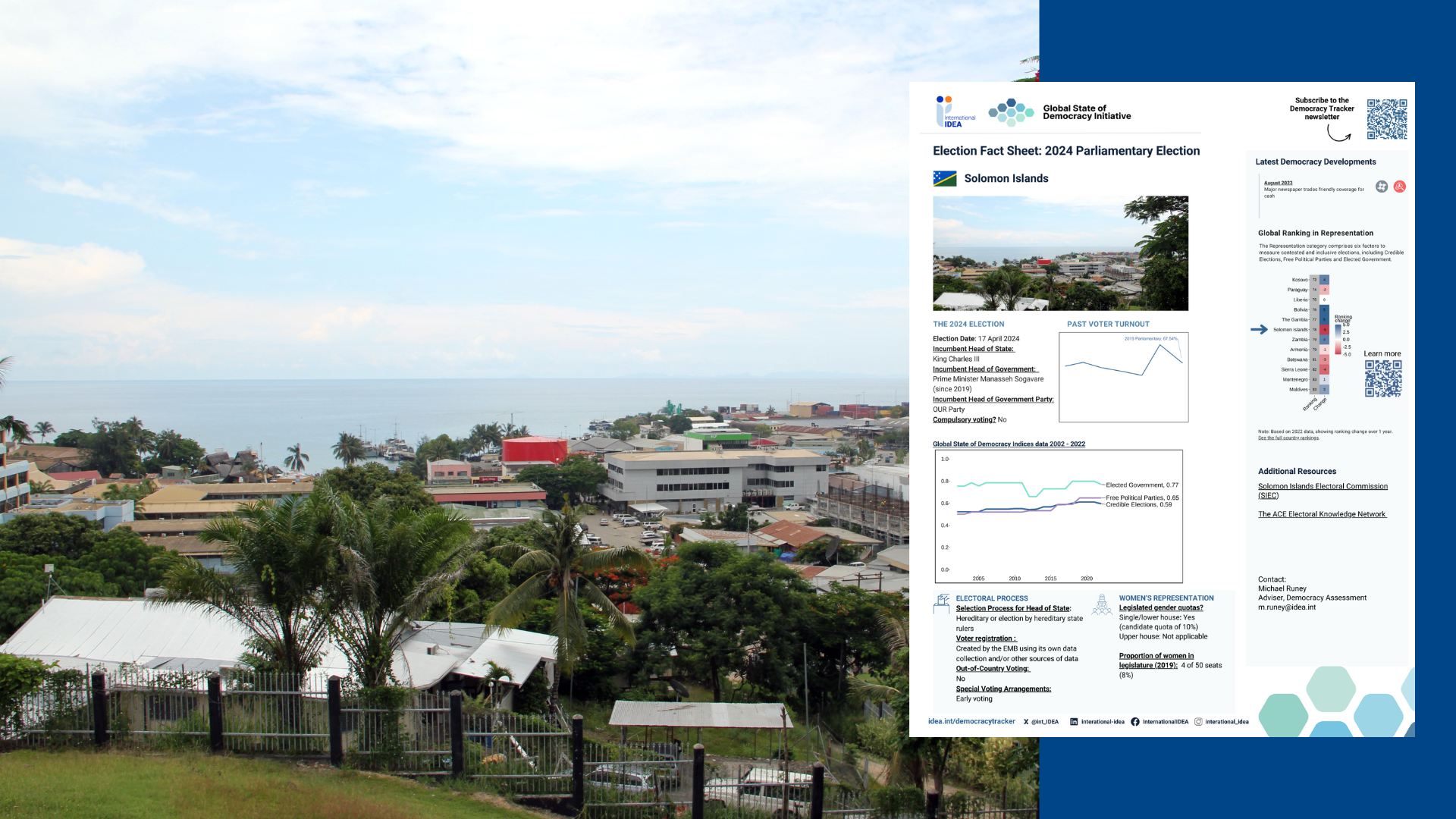 Pre-Election Fact Sheet Solomon Islands
