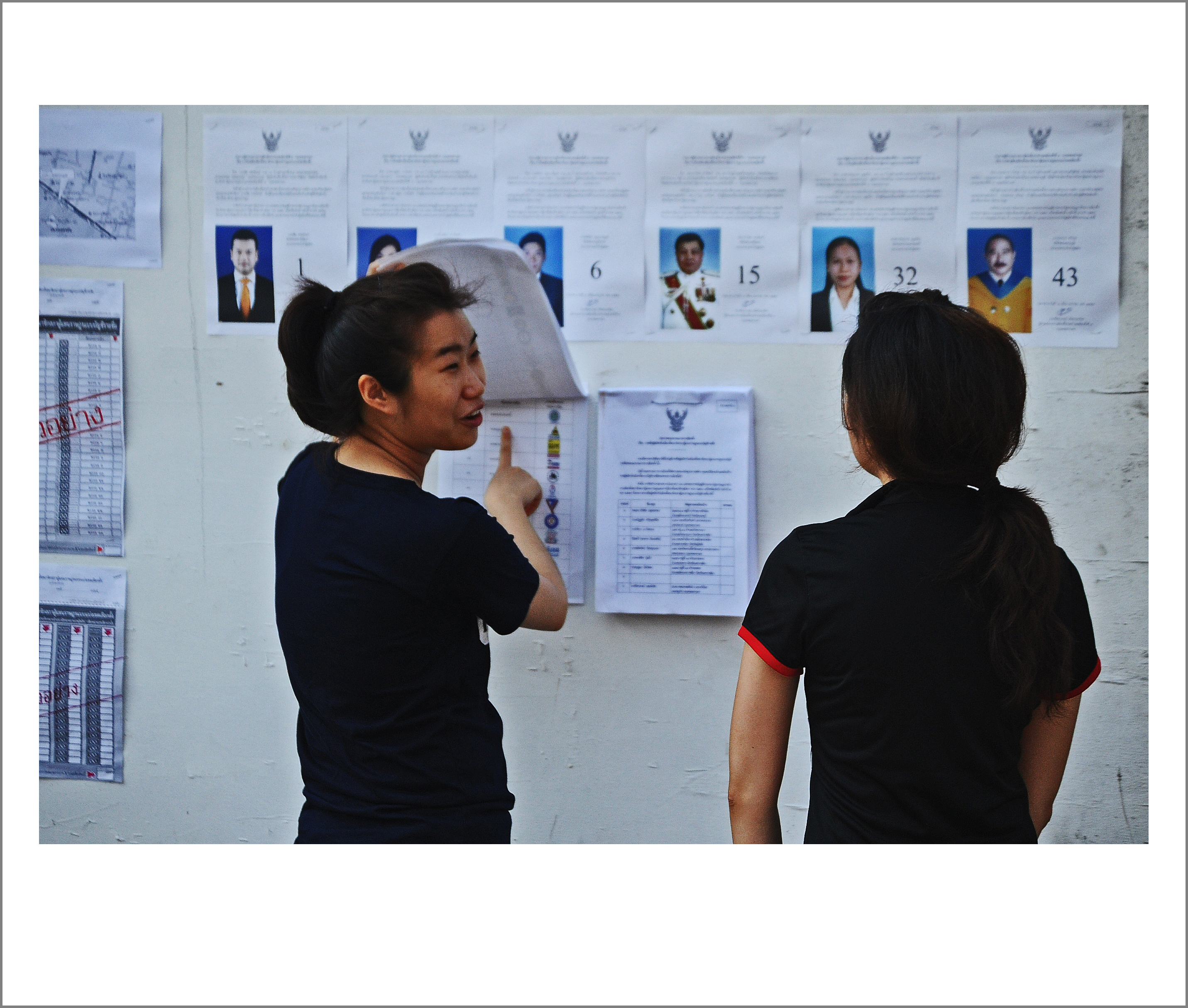 Voters at a polling station during Thailand's 2014 General Election. Source: Flikr, Creative Commons