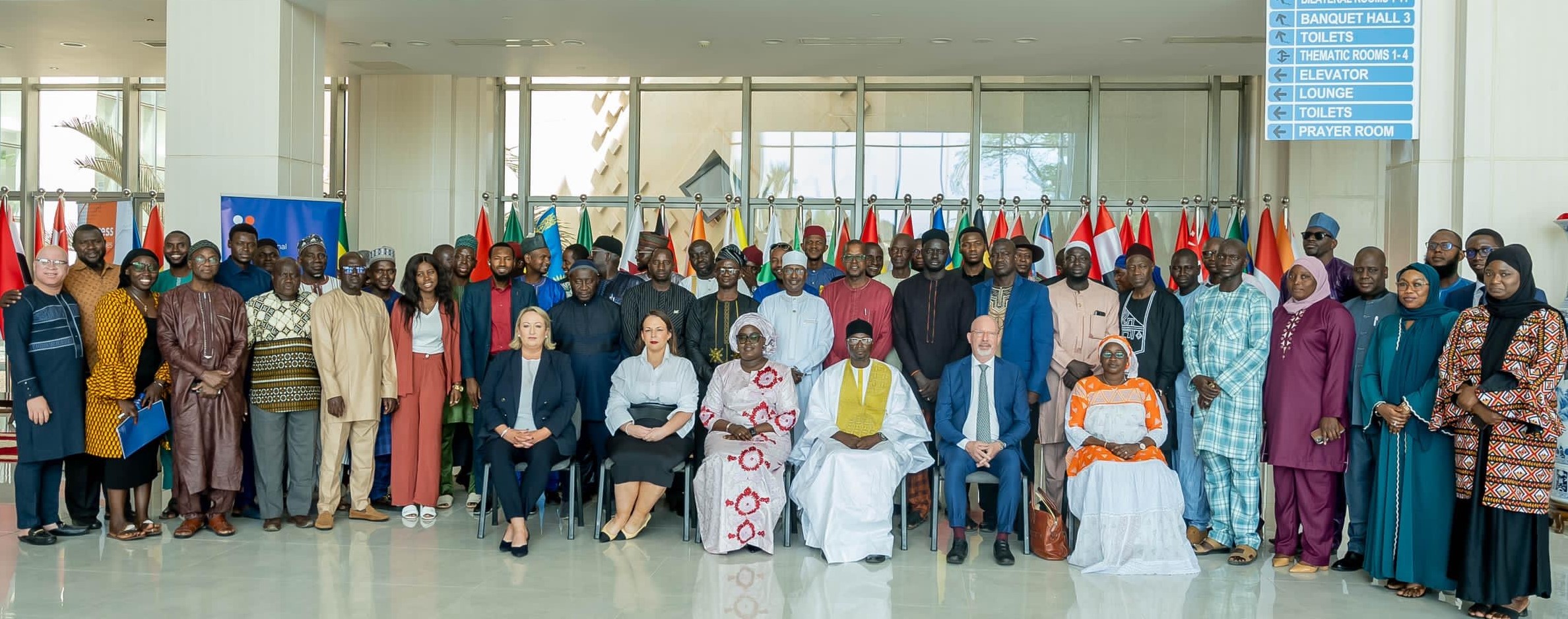 National Assembly Members, its Leadership and Staff, Resource Persons from the Irish Parliament and the Head of the International IDEA Country Office and Staff