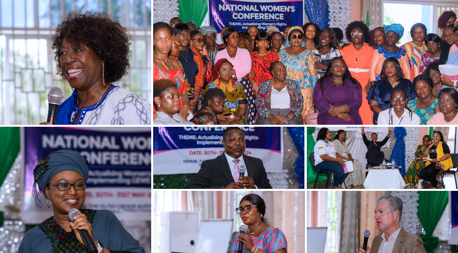Lo más destacado de la Conferencia Nacional de Mujeres celebrada en el Auditorio del Grupo 50/50 en Freetown, Sierra Leona.