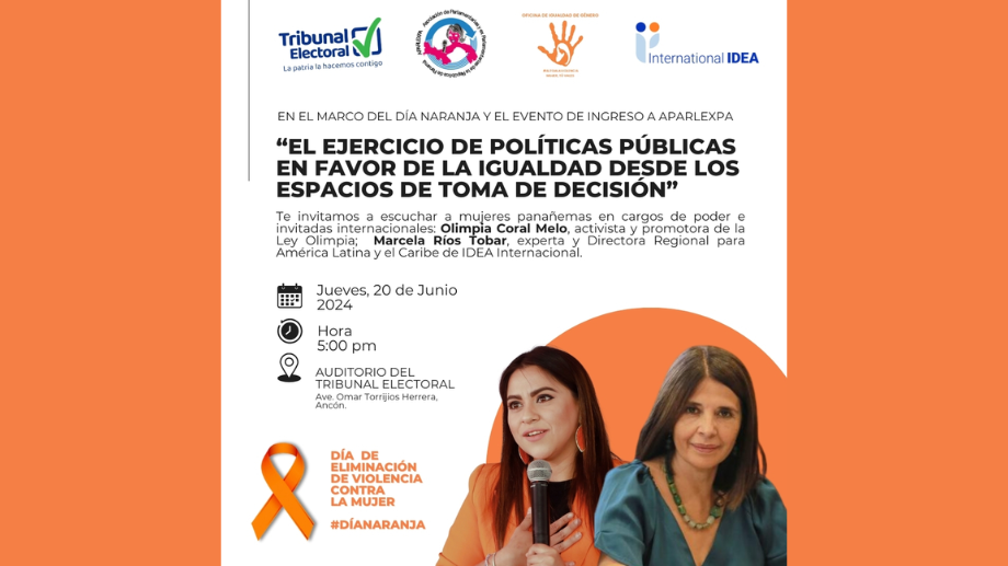 Día Naranja, 20 de junio de 2024, Electoral Tribunal de Panamá.