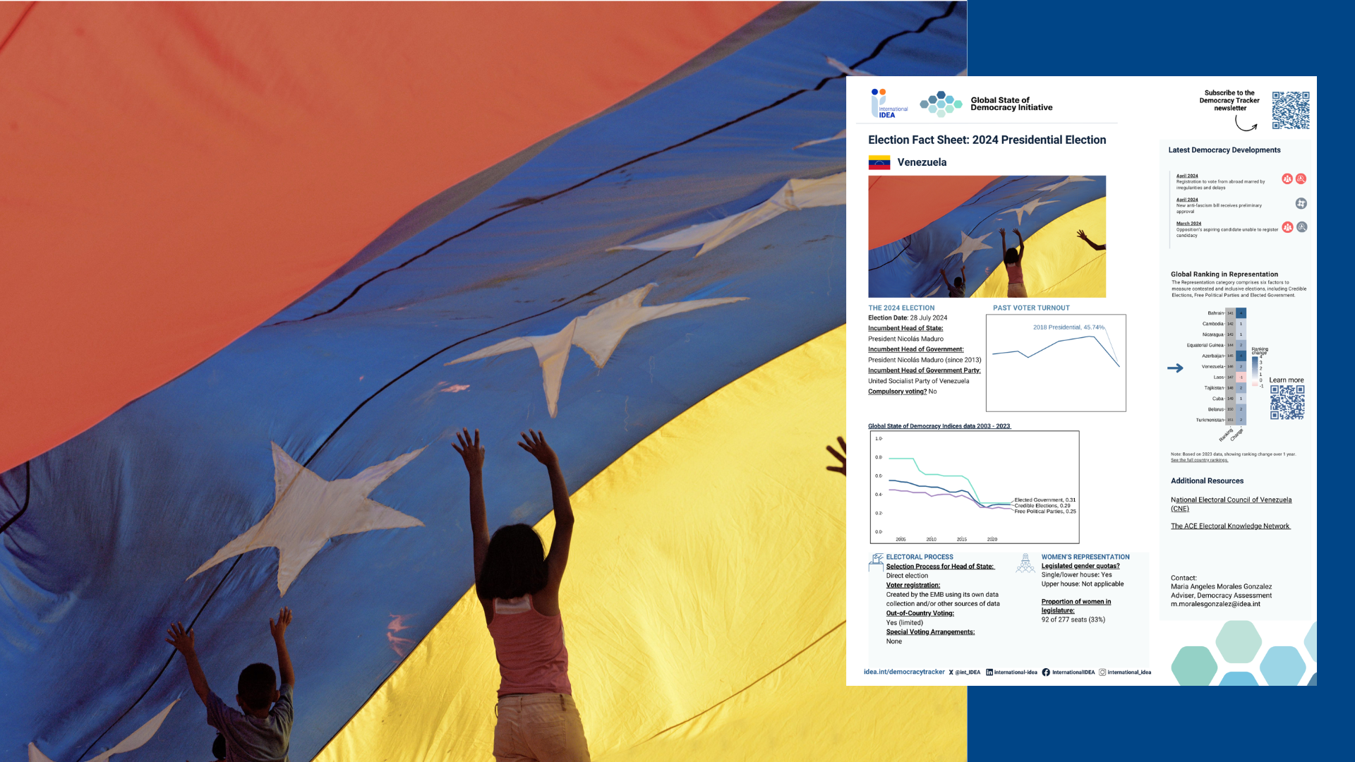 Pre-election factsheet for Venezuela