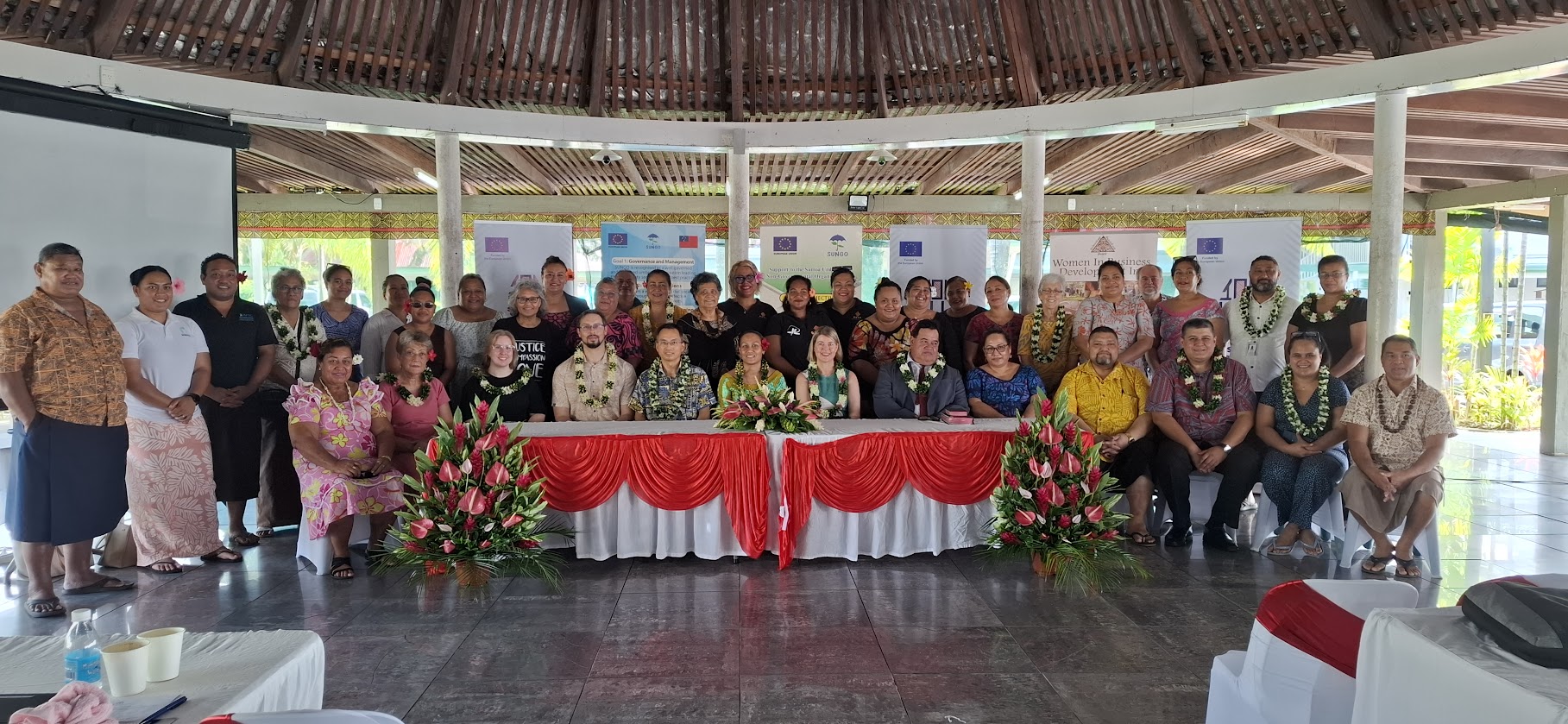 Guests and participants for the IOE SAMOA project launch