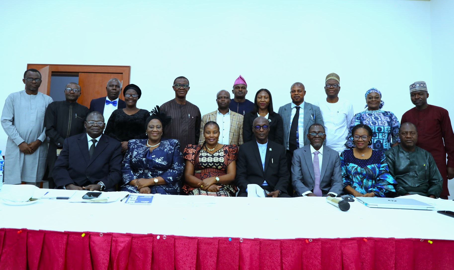 Participants of the inaugural State Project Steering Group (SPSG) meeting in Plateau State, Nigeria.