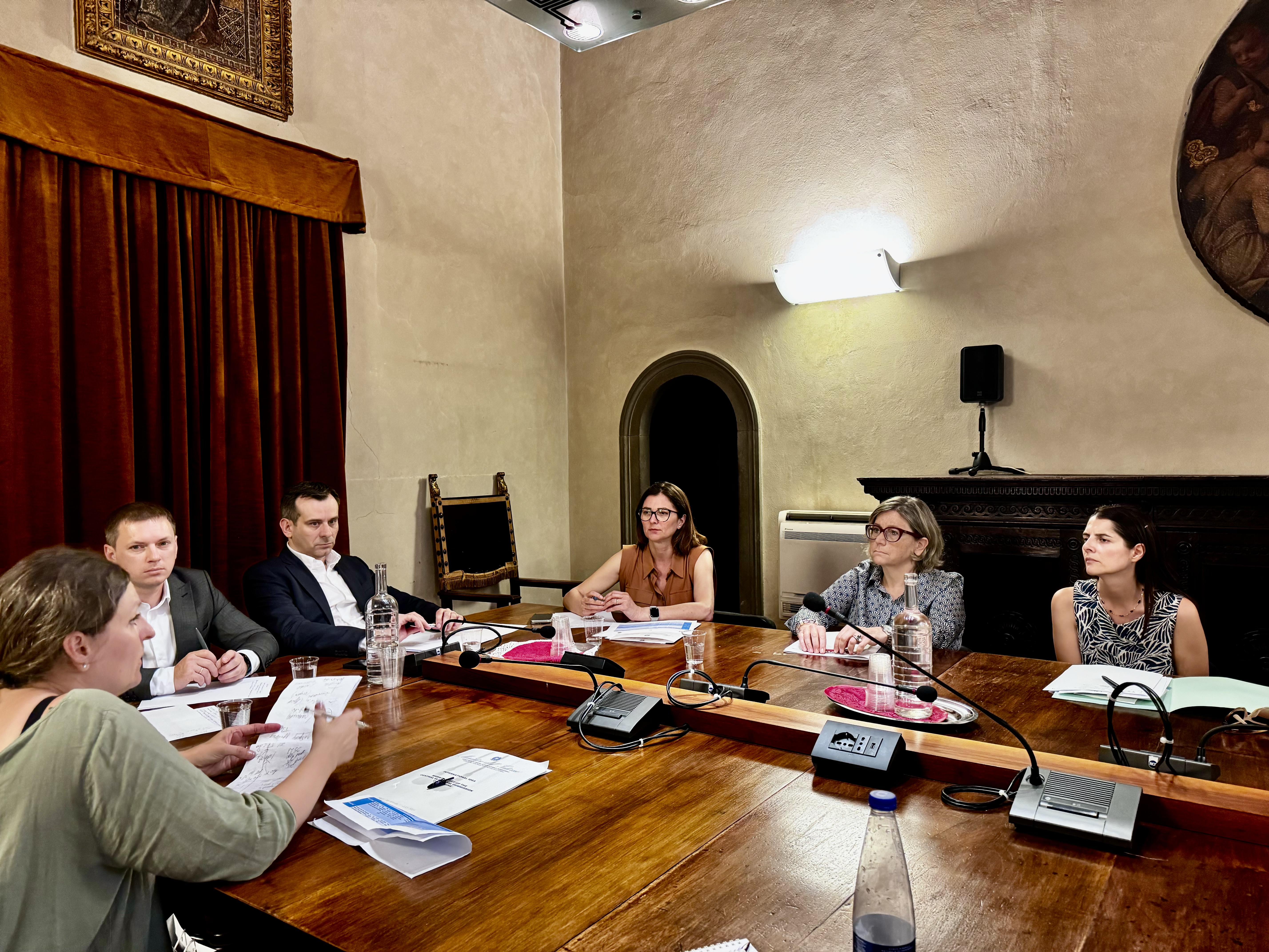Meeting with the Municipality of Florence