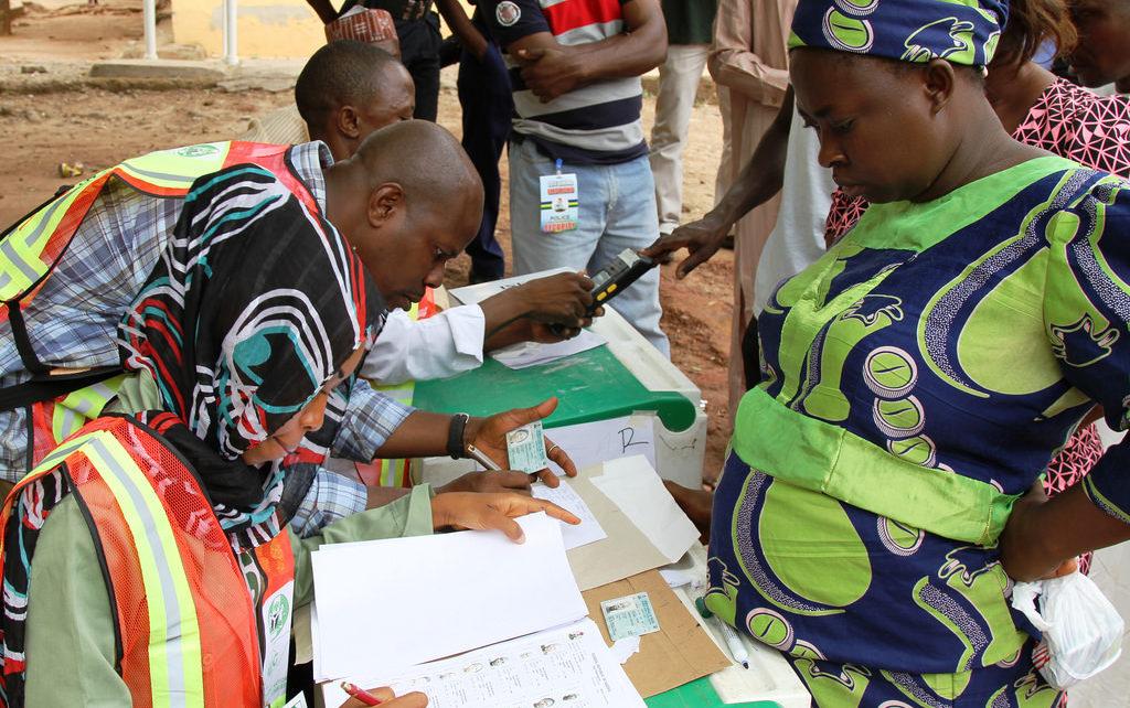 Voting in Nigeria’s previous elections. Credit: US Embassy Nigeria/Idika Onyukwu (CC)