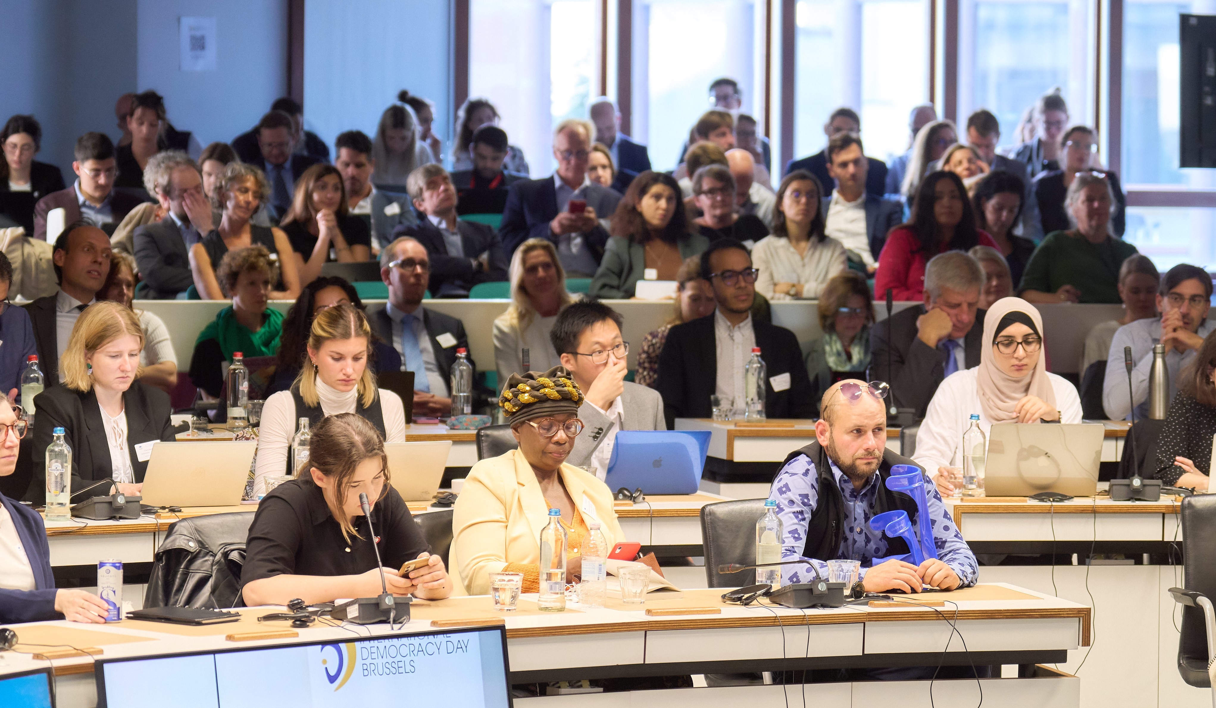 International Democracy Day Brussels Conference 2024 – Photo credit: Bruno Maes.