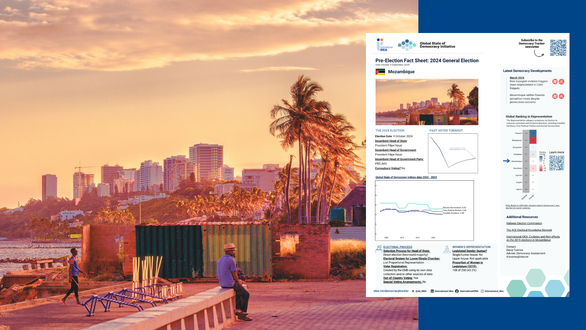 Pre-election factsheet for Mozambique