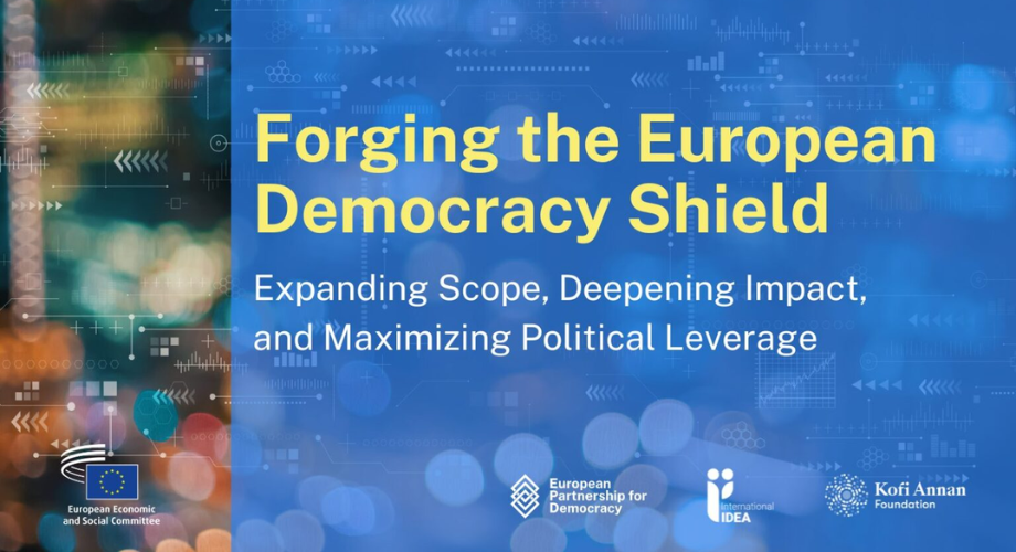 Forging the European Democracy Shield - Policy Discussion