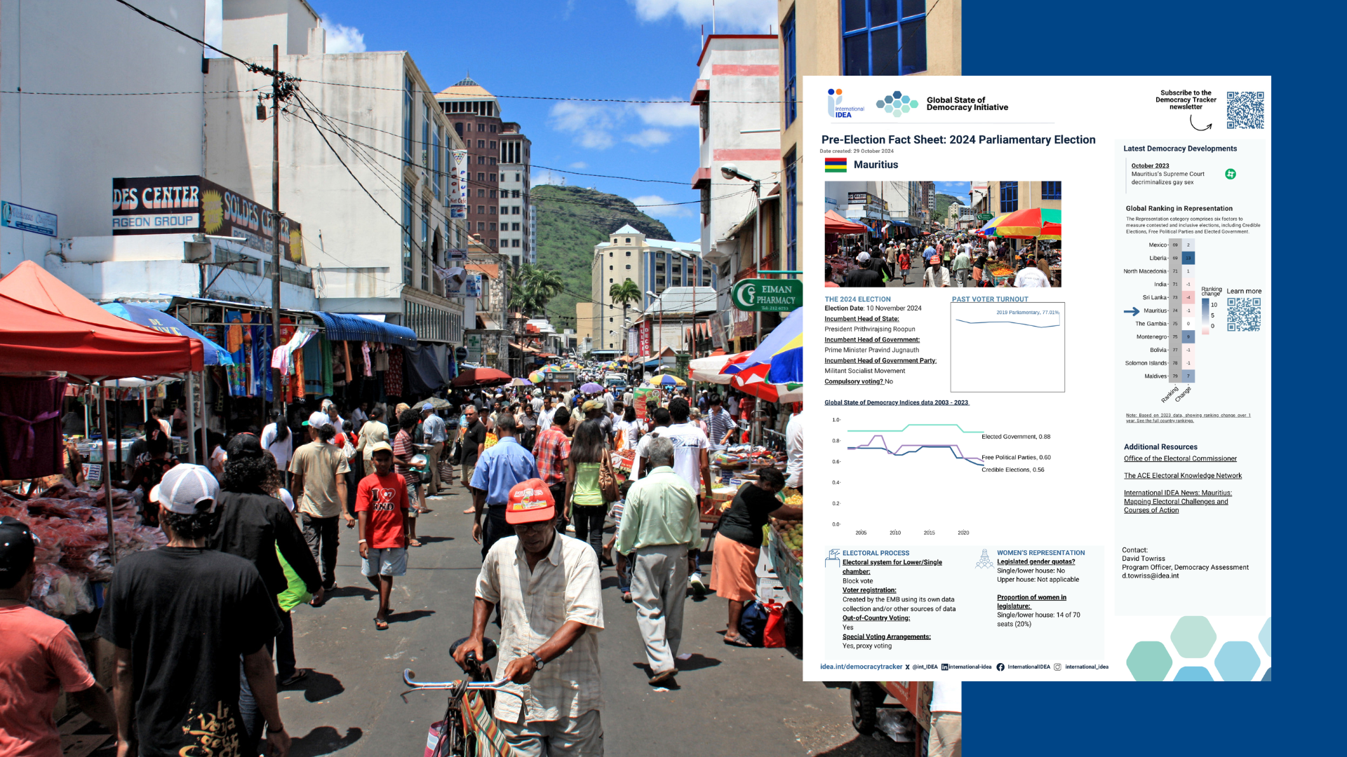 Pre-Election Fact Sheet 2024: Mauritius