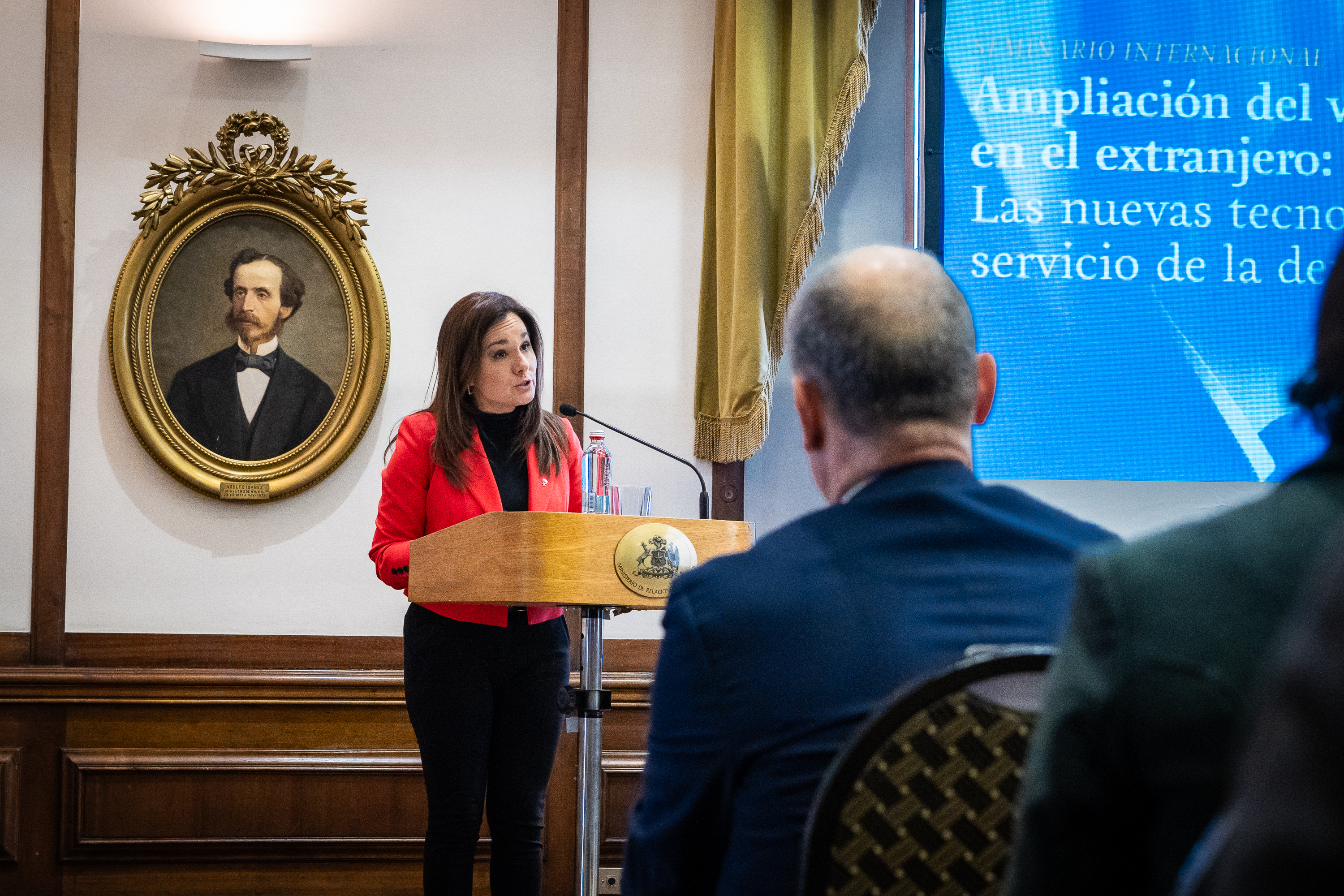 Gloria de la Fuente, Subsecretaria de Relaciones Exteriores de Chile.