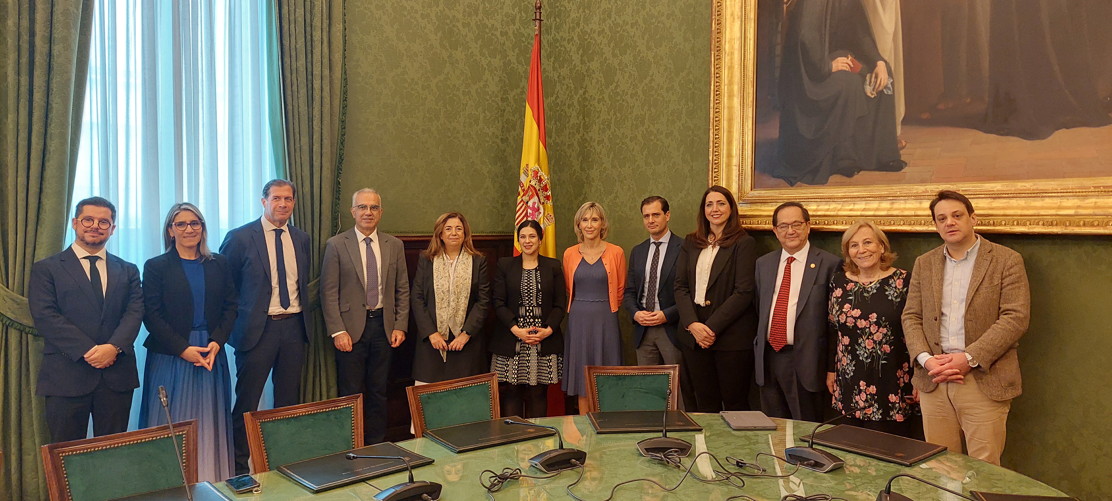 Reunión con Comisión de Ciencia, Innovación y Universidades del Congreso de los Diputados de España. Madrid.