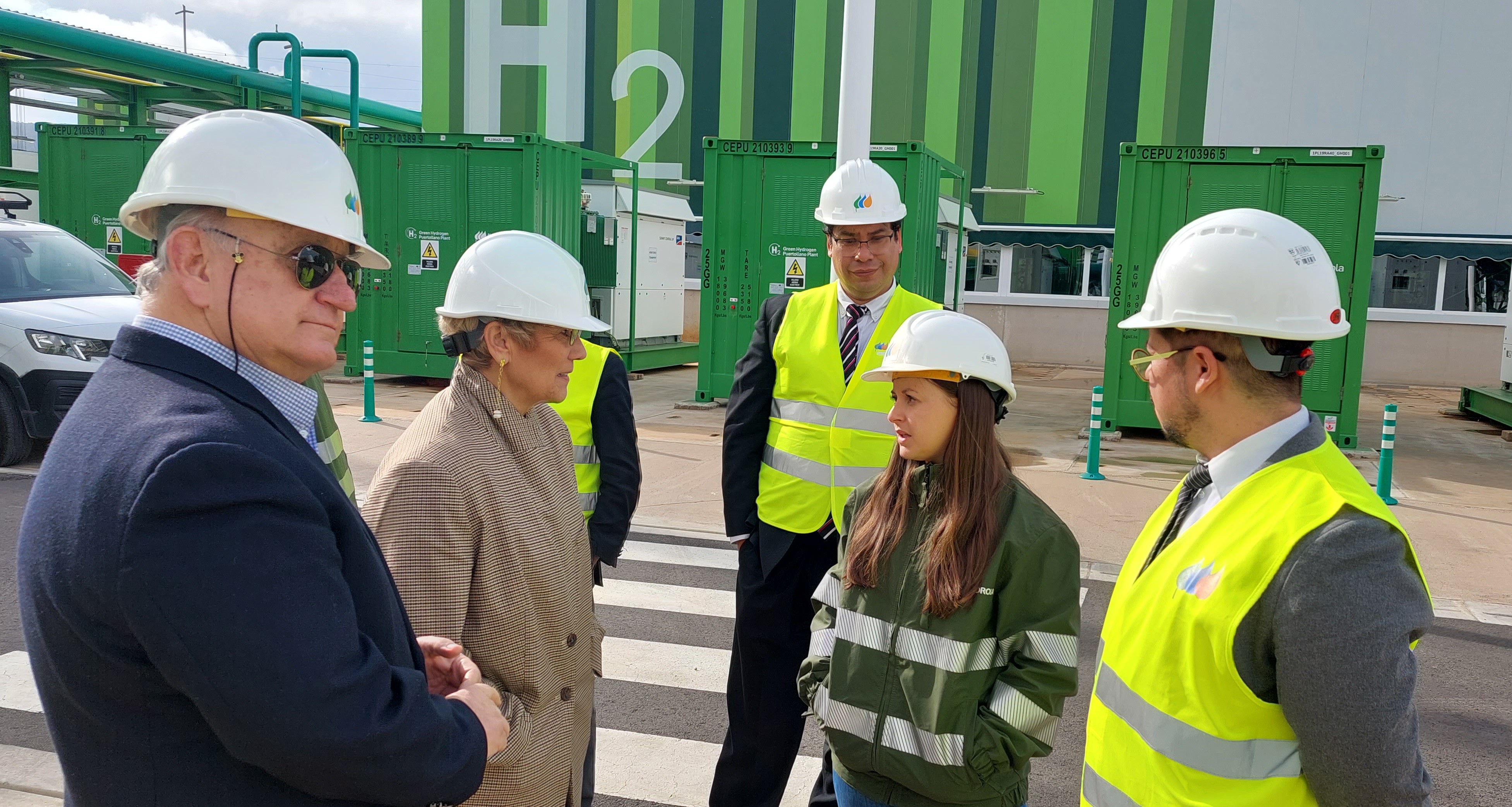 Visita a Planta Puertollano de IBERDROLA. España.