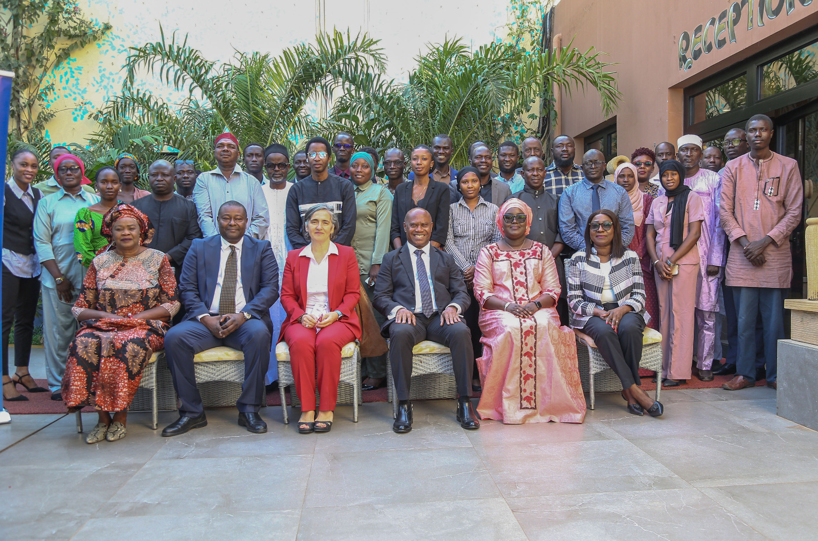 The Chairperson and Vice Chairperson of NHRC, Solicitor General of The Ministry of Justice, EU Ambassador to The Gambia, Head of International IDEA Country Office & Staff and relevant stakeholders.