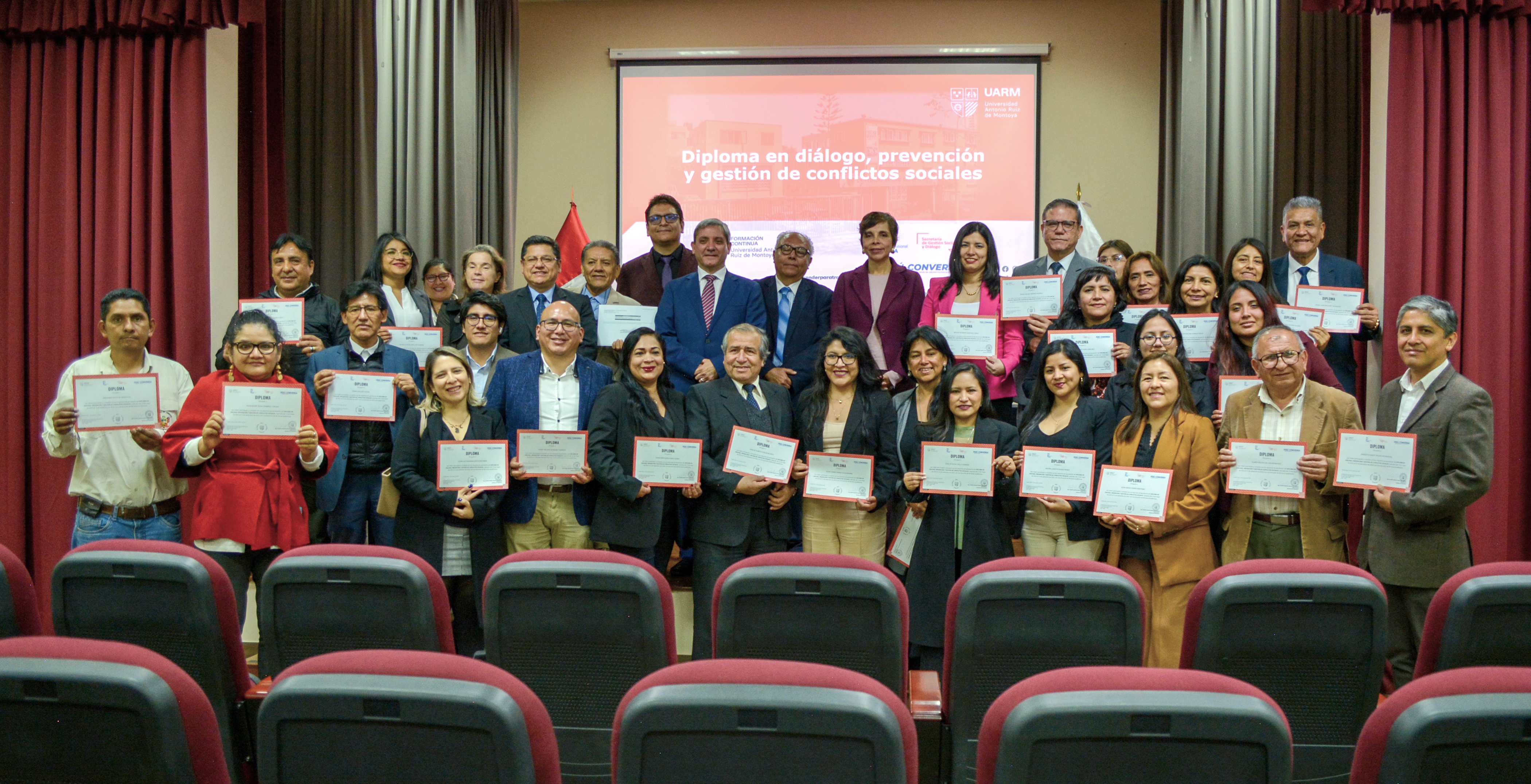 Diploma en Diálogo, Prevención y Gestión de Conflictos Sociales.