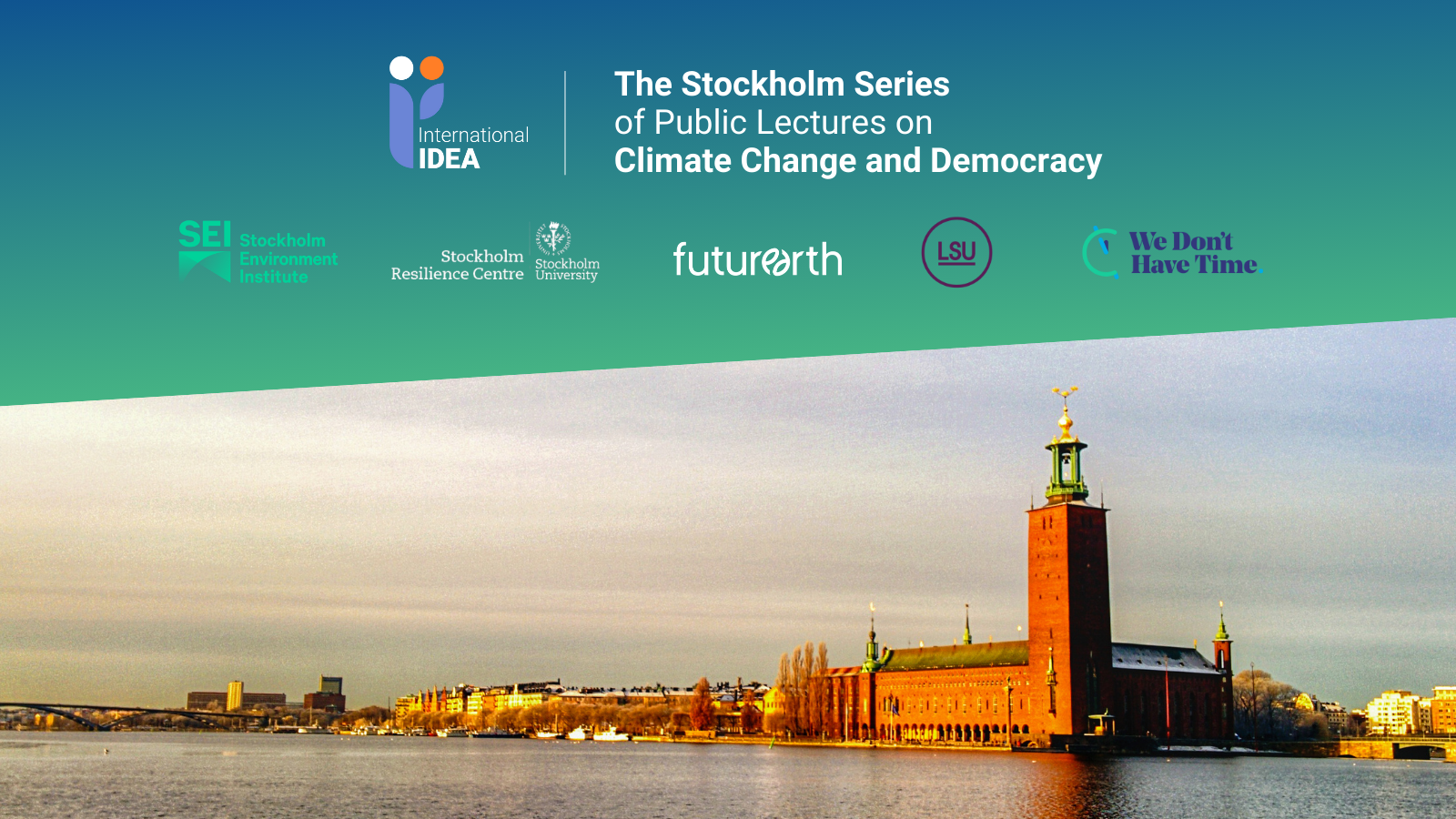 Stockholm Series of Public Lectures on Climate Change and Democracy