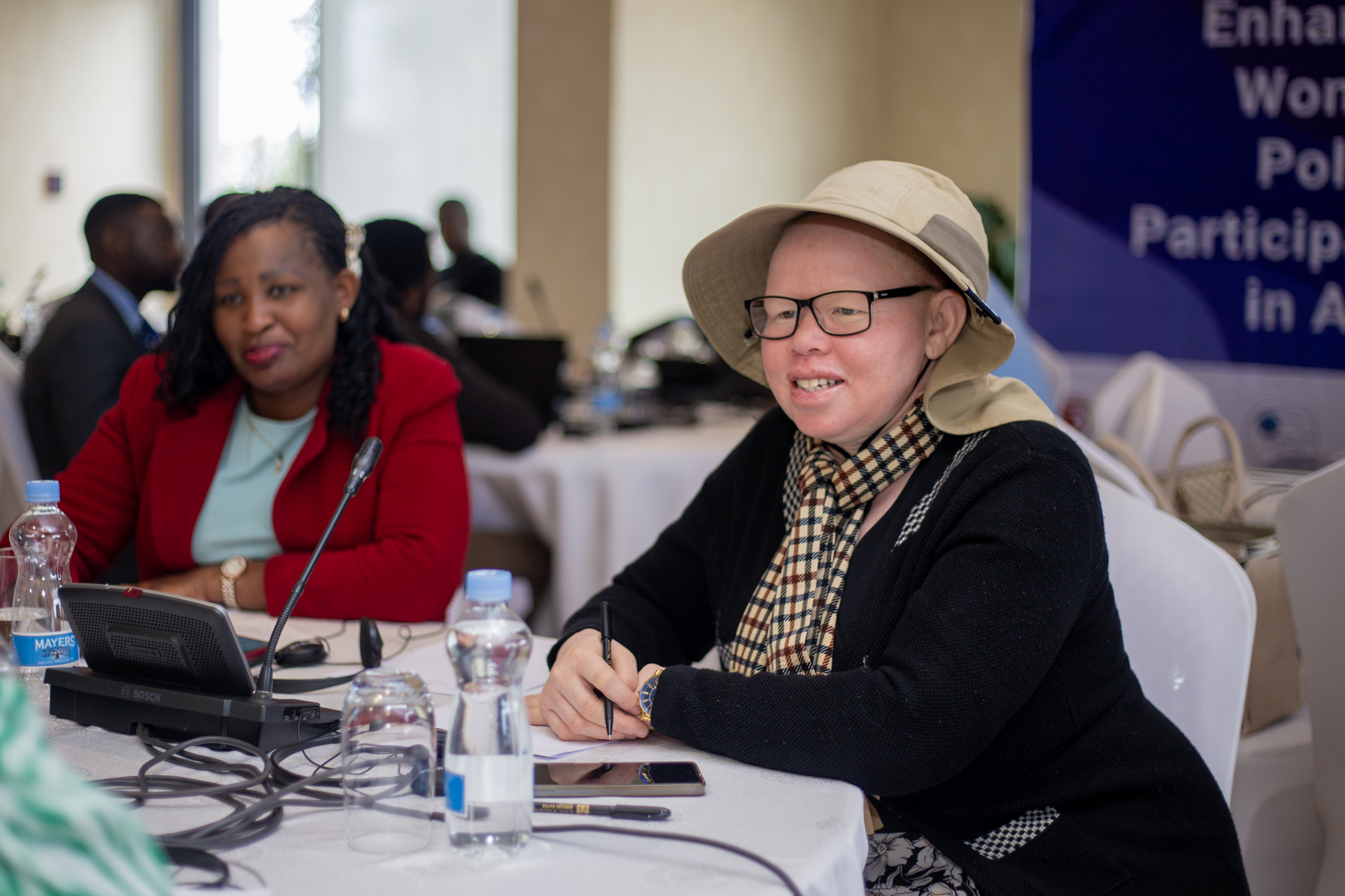 Betty Milgo, a Member of National Assembly aspirant during the 2022 general elections in Kenya and a beneficiary of Women In Political Participation (WPP) Academy during phase 1 of the WPP project that was led by International IDEA. 