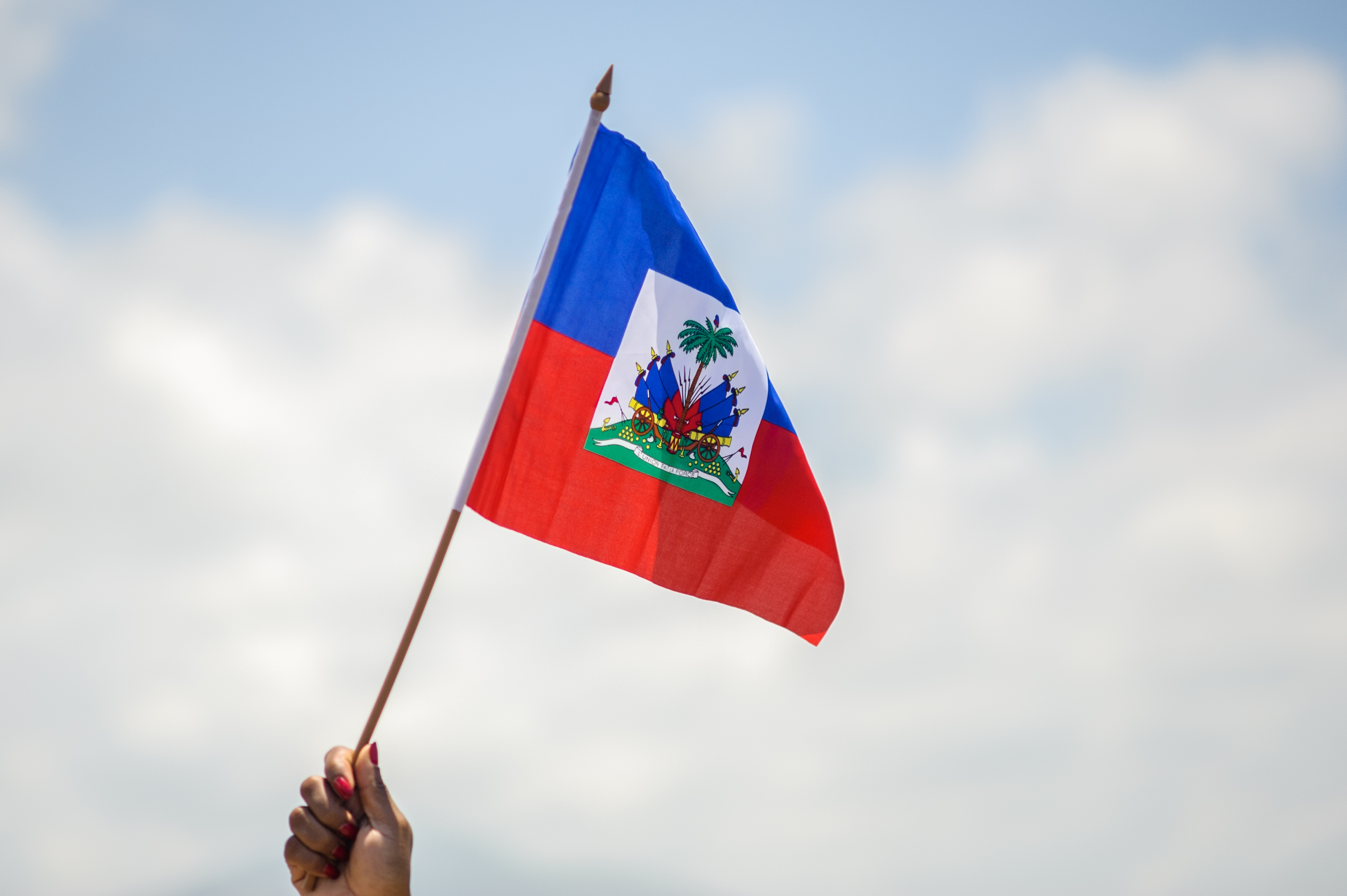 Flag of Haiti, Image: Ayiti Drapo