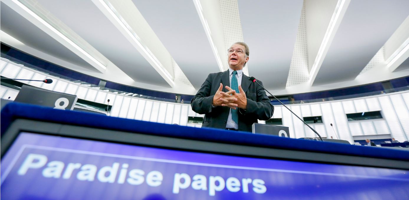 EU Paradise Papers debate, 14 November 2017. Photo Credit: © European Union 2017 - European Parliament