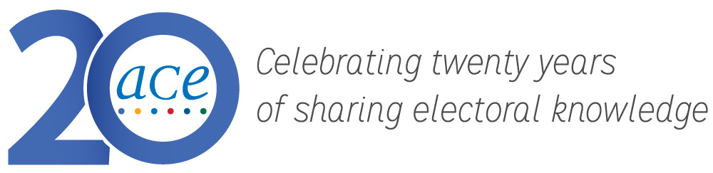 ACE20: Celebrating twenty years of sharing electoral knowledge.