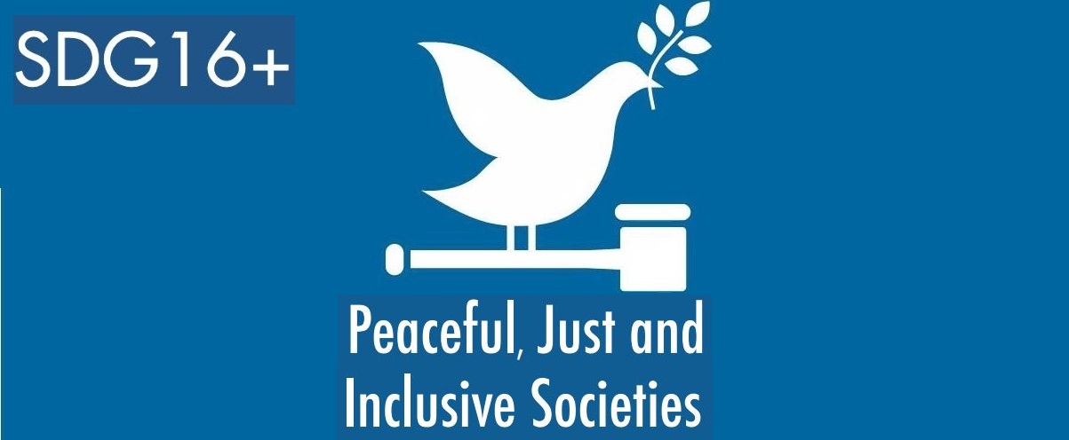 SGD Goal 16 Peace, justice and strong institutions