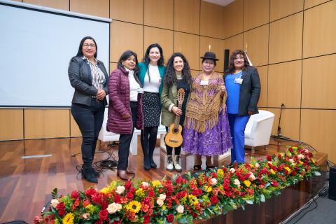 Encuentro de alcaldesas en Lima, como parte del proyecto Consolidación de la Democracia Peruana.