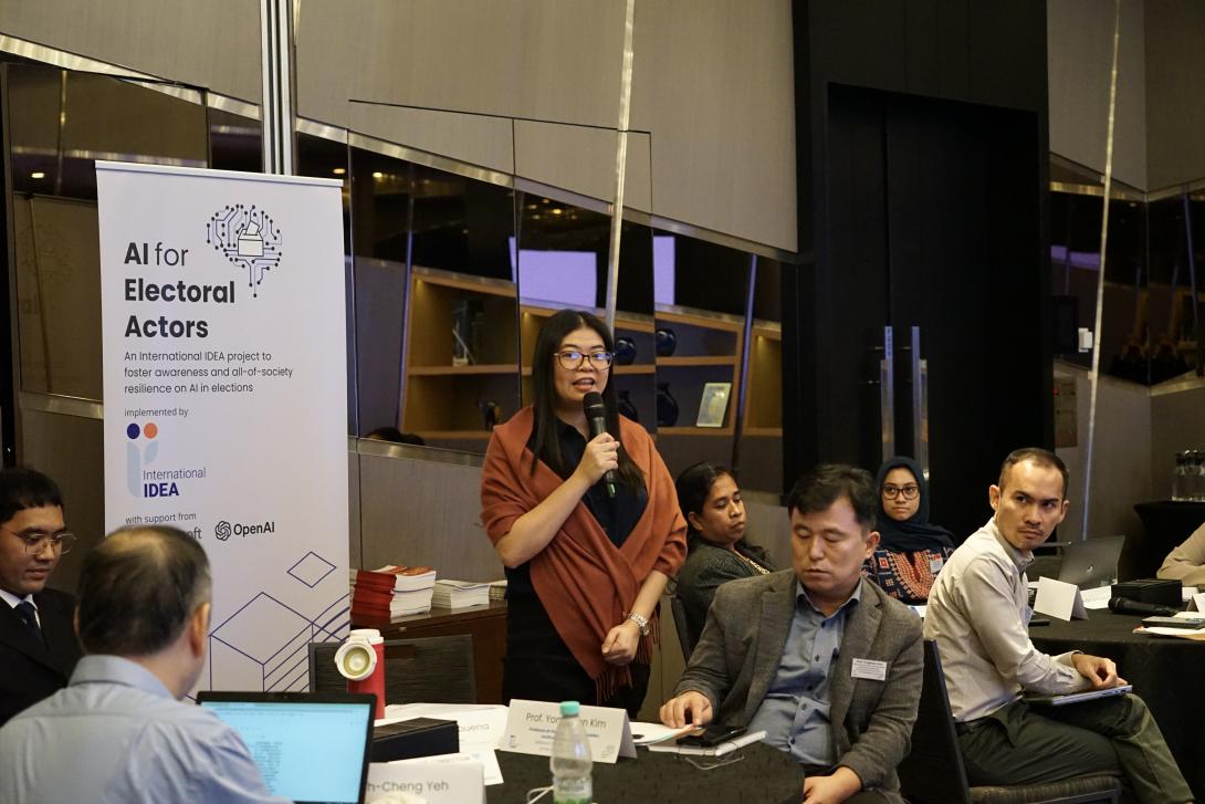 AI for Electoral Actors event in Kuala Lumpur which took place on the 18-20th November