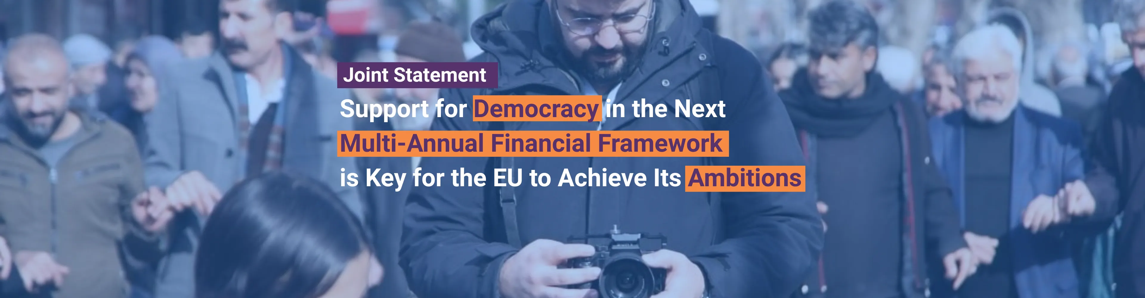 EU Support for democracy joint statement